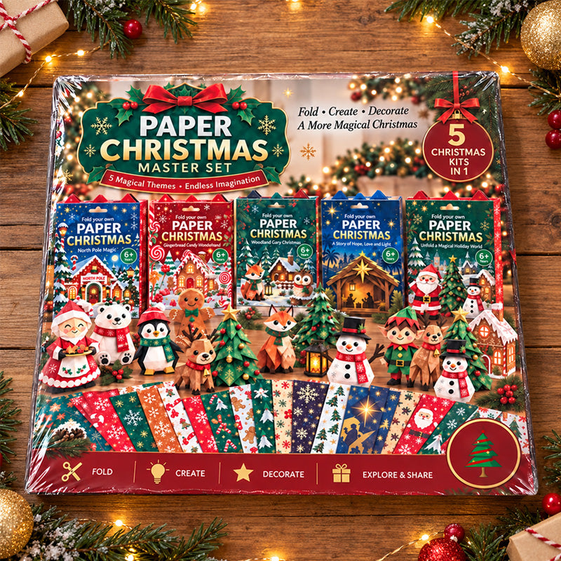 Fold Your Own Paper Christmas