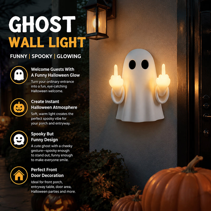 Light-Up Middle Finger Ghost