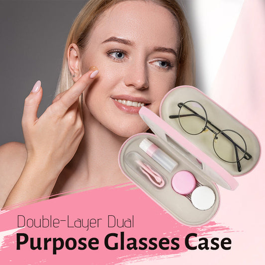 Multifunctional glasses storage box