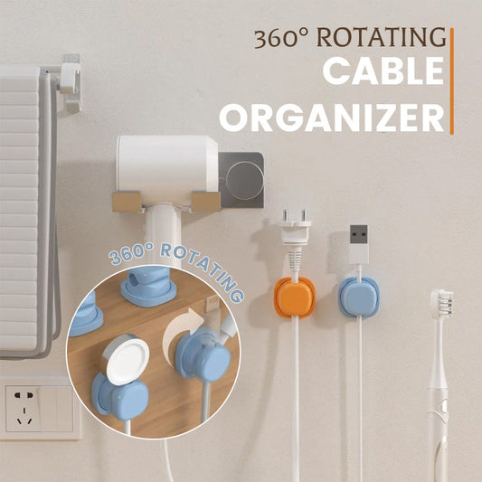 Rotating cable manager
