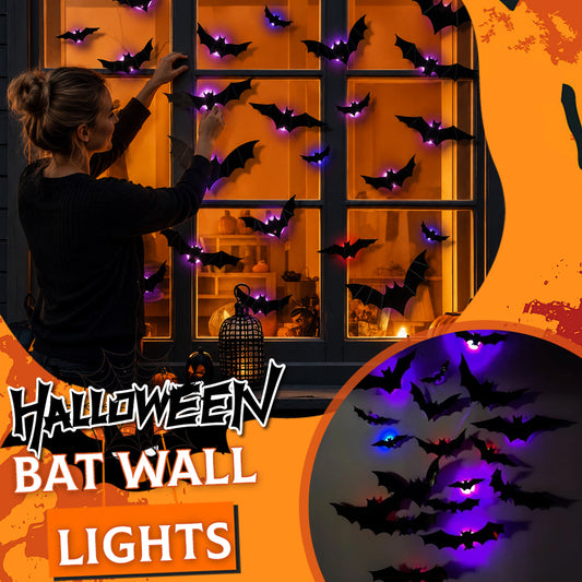 Halloween Bat Wall Lights