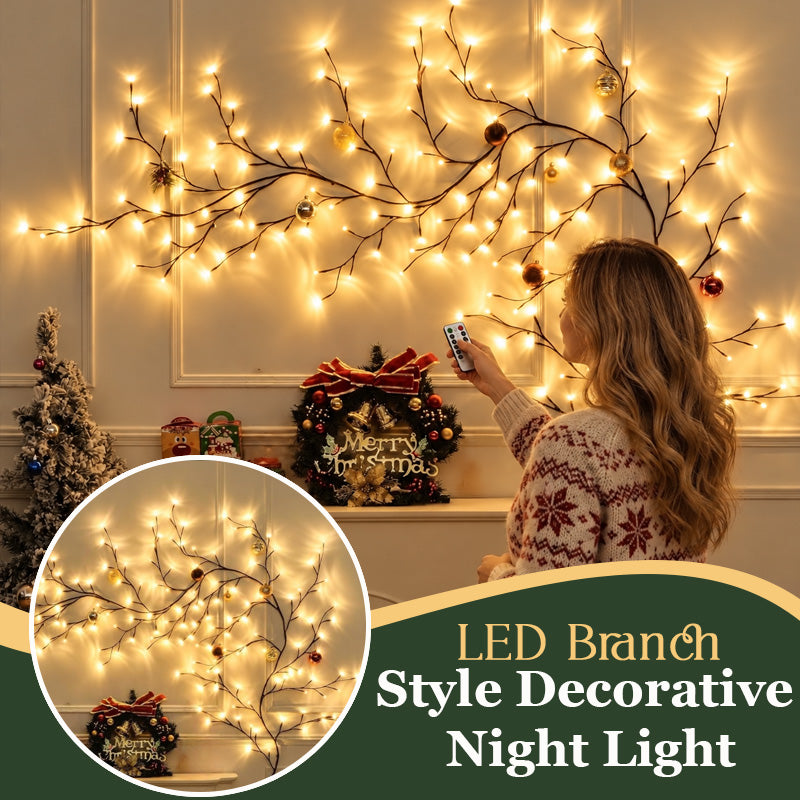 Flexible Lighted Branch Wall Decor