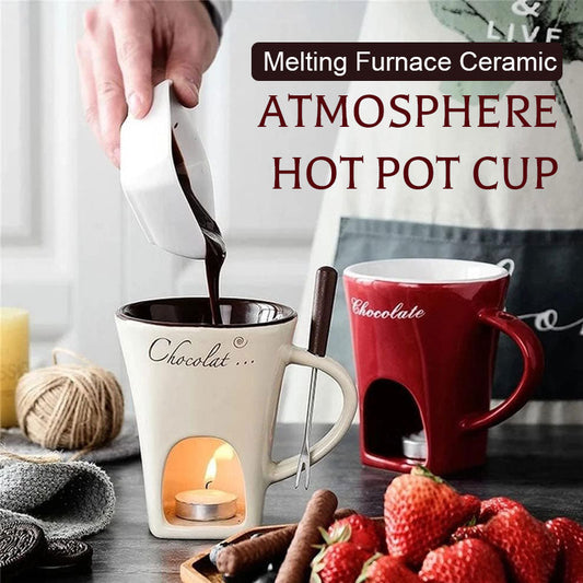 Ceramic handmade dessert cups