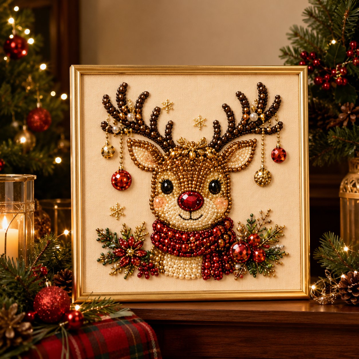 Christmas Pearl Art DIY Kit