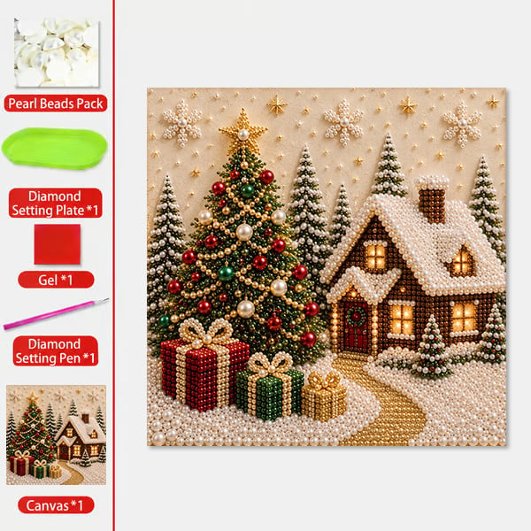 Christmas Pearl Art DIY Kit