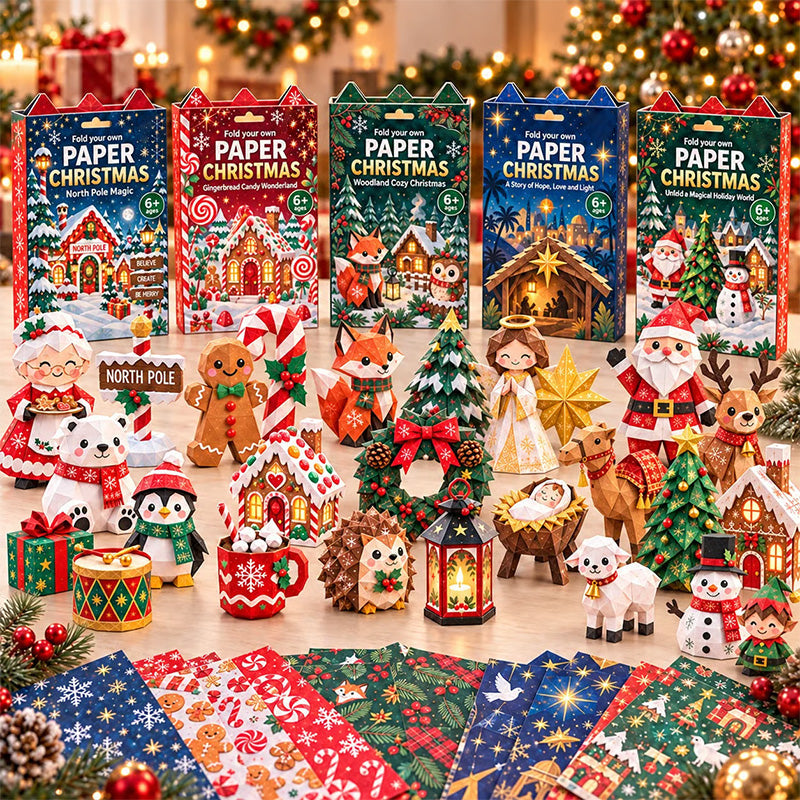 Fold Your Own Paper Christmas