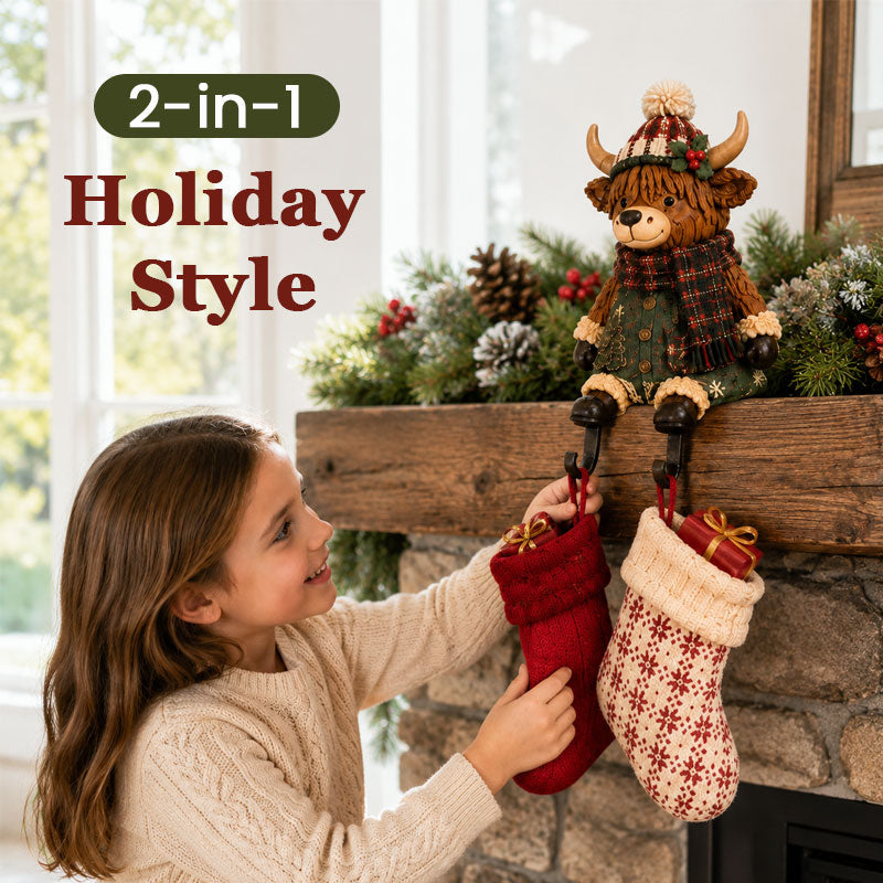 Christmas Stocking Holder Shelf Sitters