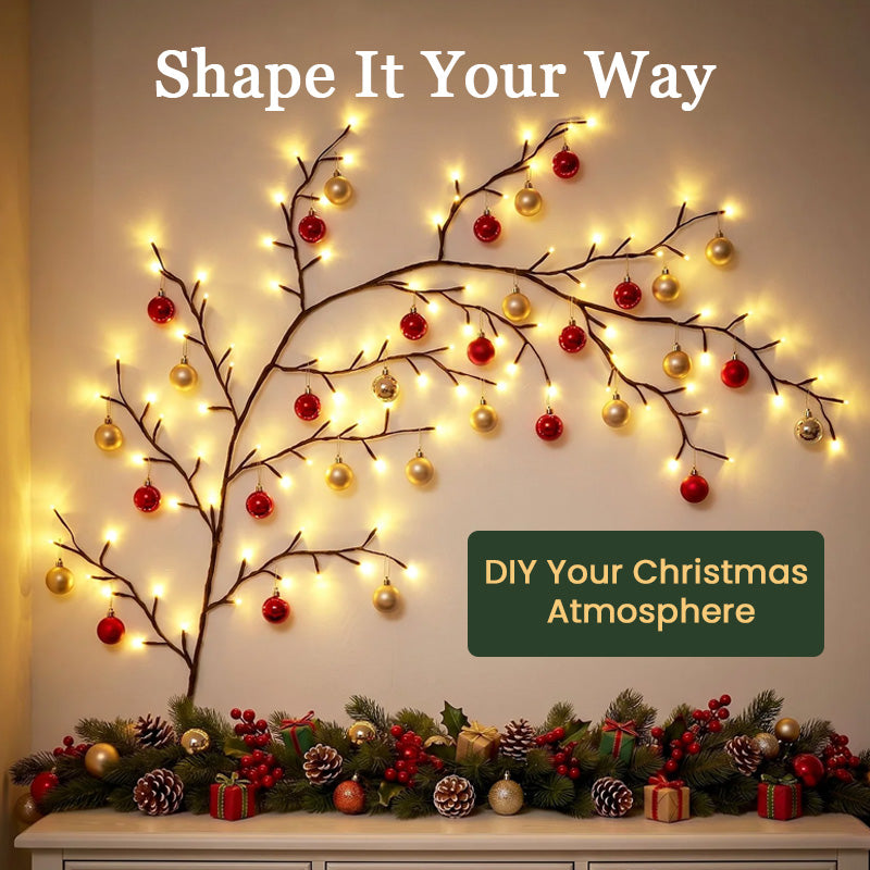 Flexible Lighted Branch Wall Decor
