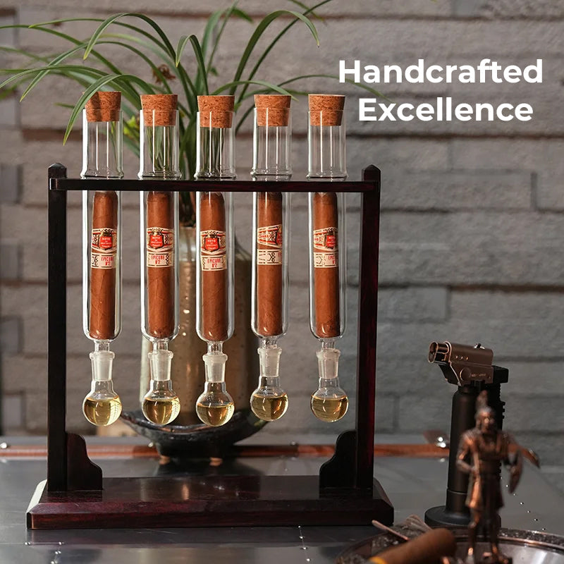 Cigar Test Tube Humidor Rack