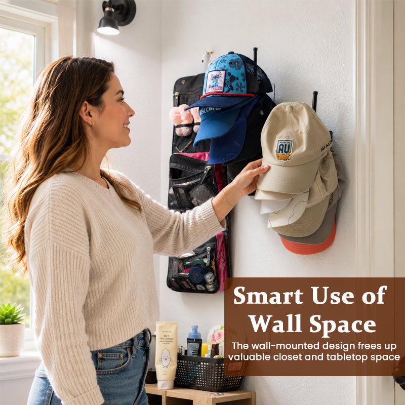 Smart Wall Hat Organizer