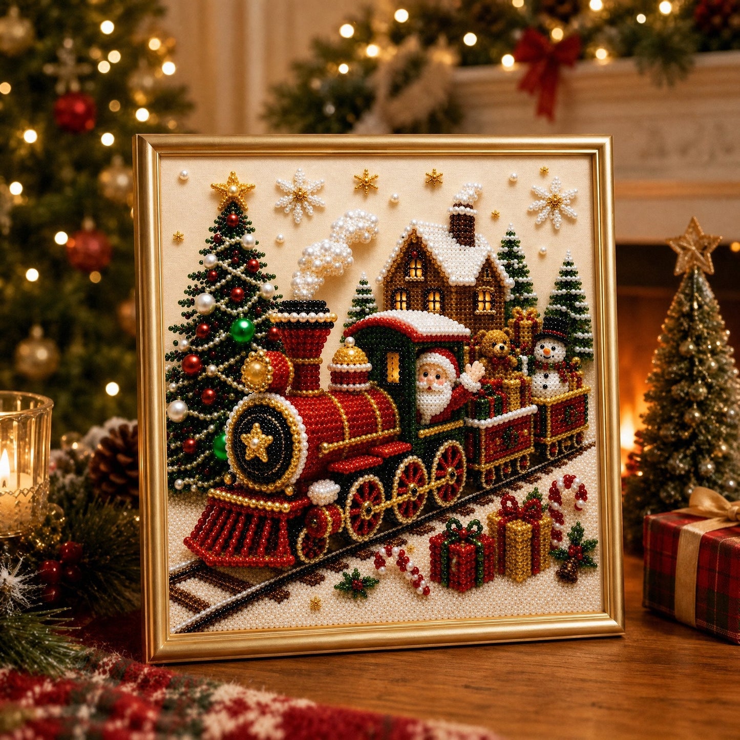 Christmas Pearl Art DIY Kit