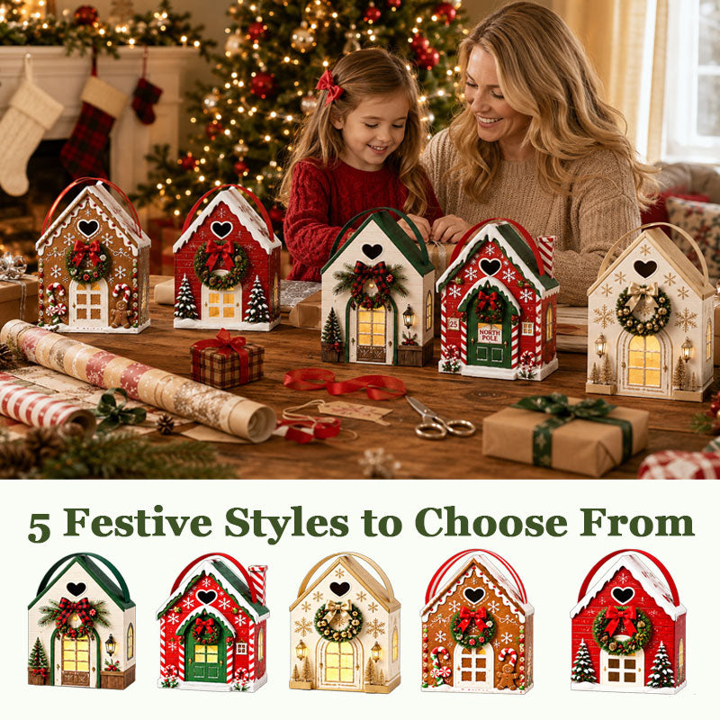 Christmas Magic House Gift Box