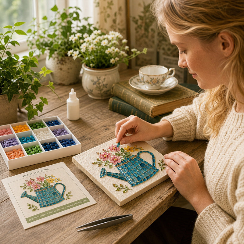 DIY Garden Mosaic Art Kit