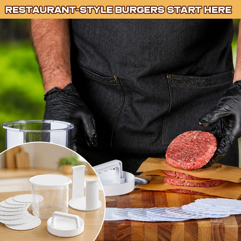 Perfect Patty Burger Press & Storage System