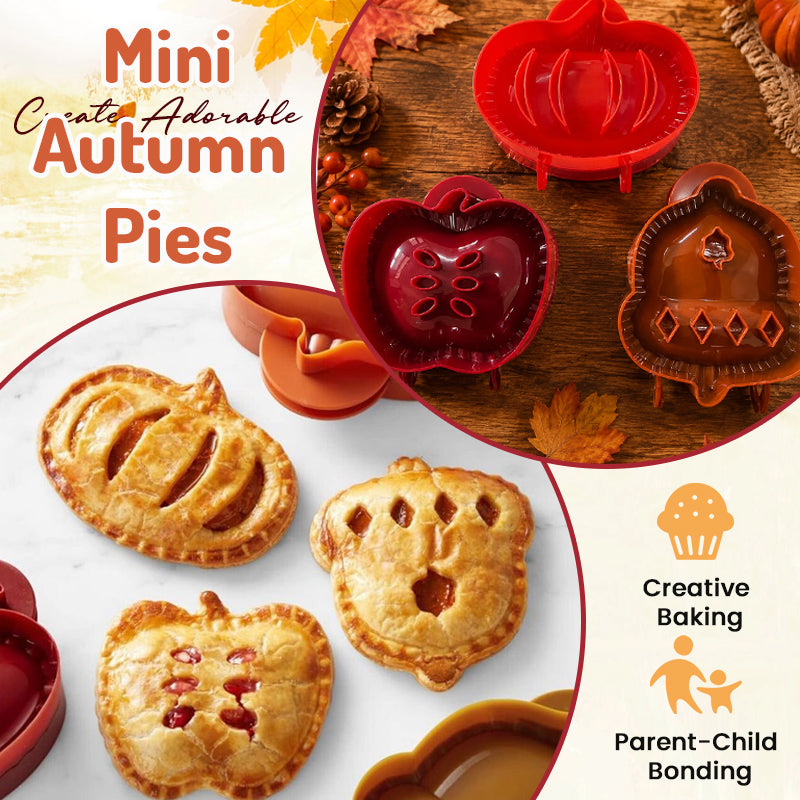 Autumn Mini Pie Maker Molds