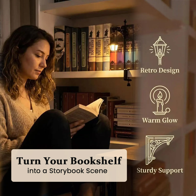 Ghost Lantern Bookshelf Bracket