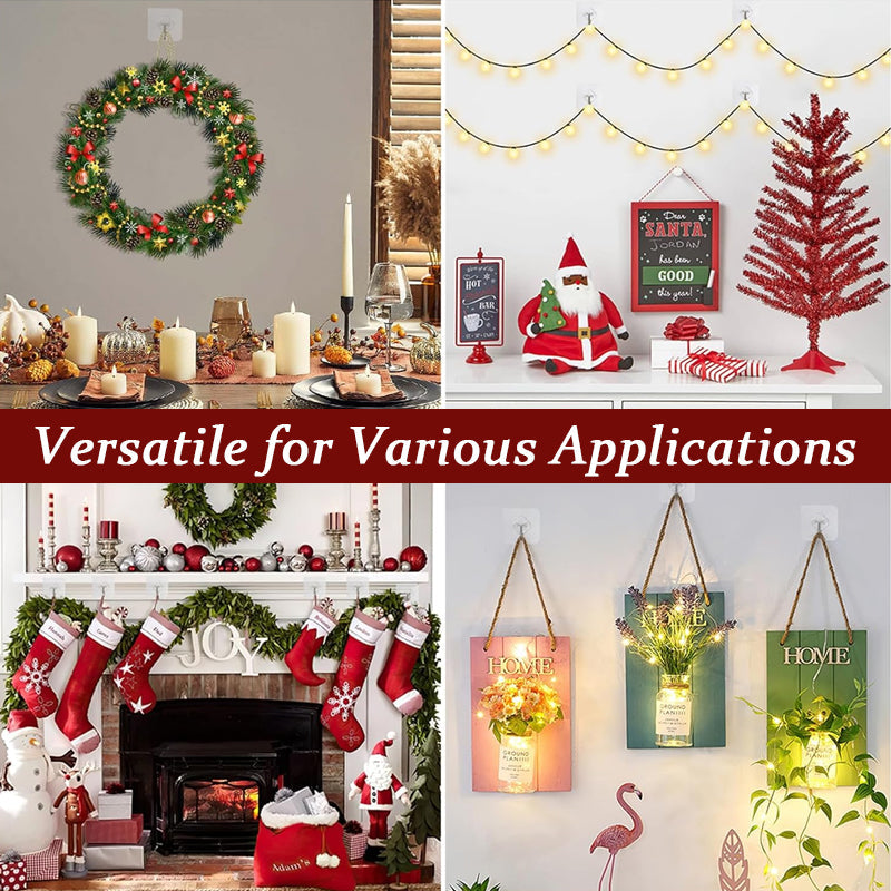 Invisible wreath hook