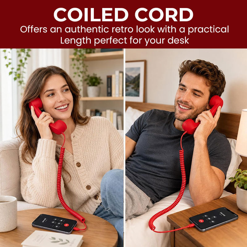 Retro Phone Handset for Smartphones