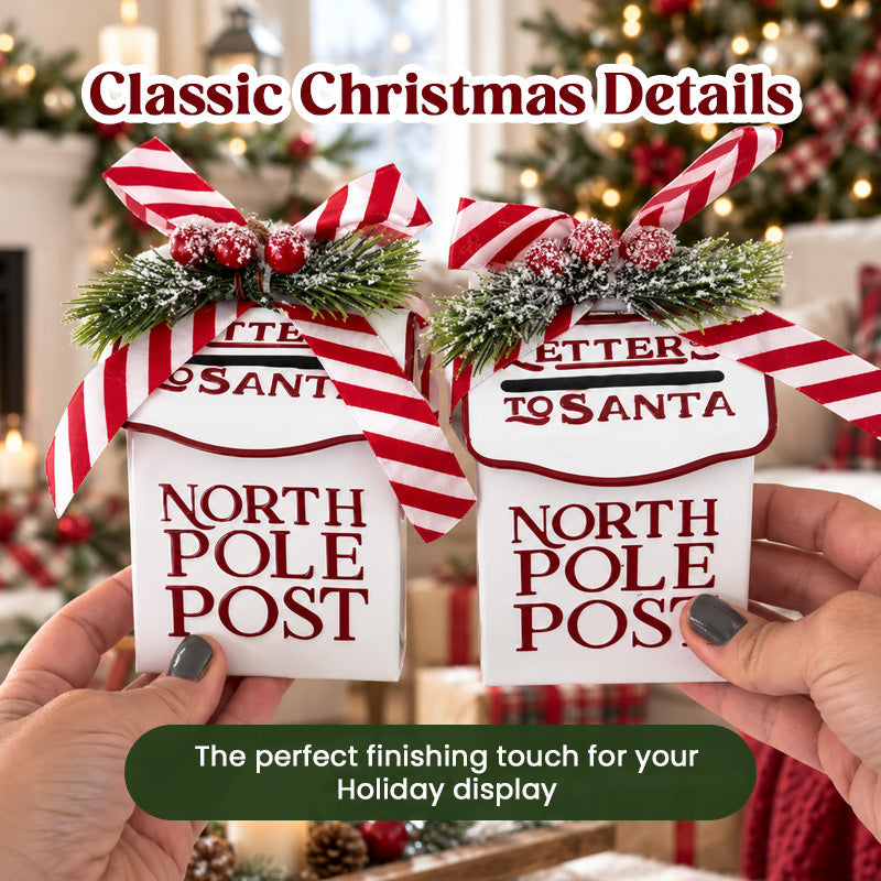 North Pole Post Christmas Treat Box