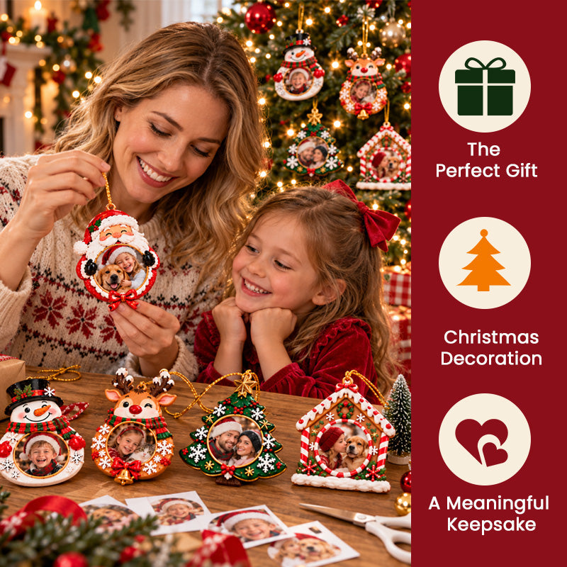 Personalized Christmas Photo Ornament