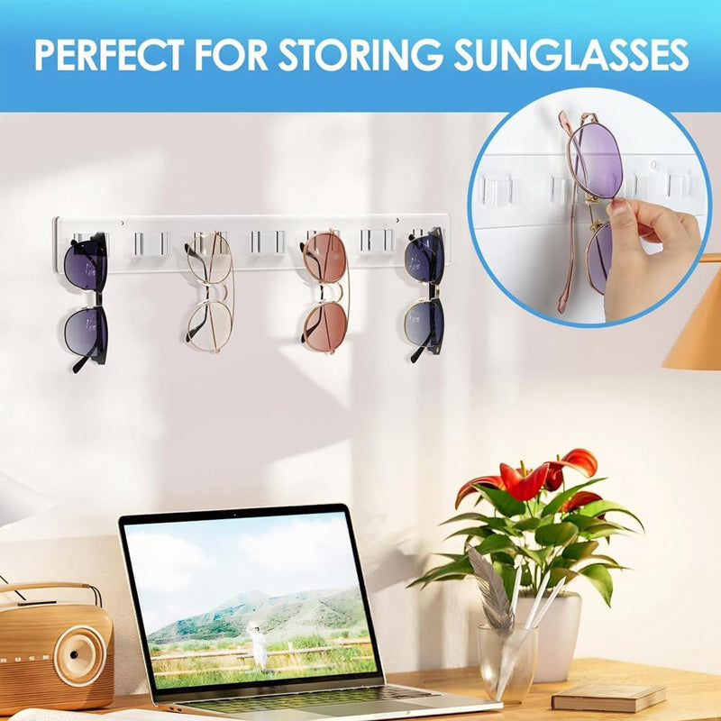 Wall-Mounted Sunglasses Organizer