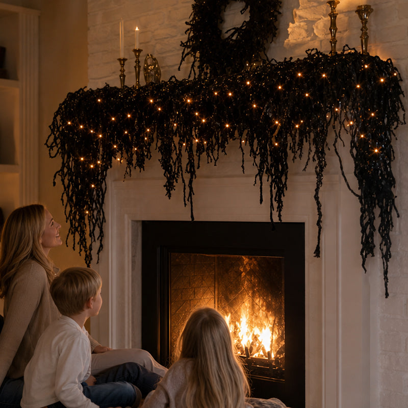 Halloween Lighted Creepy Vine Garland
