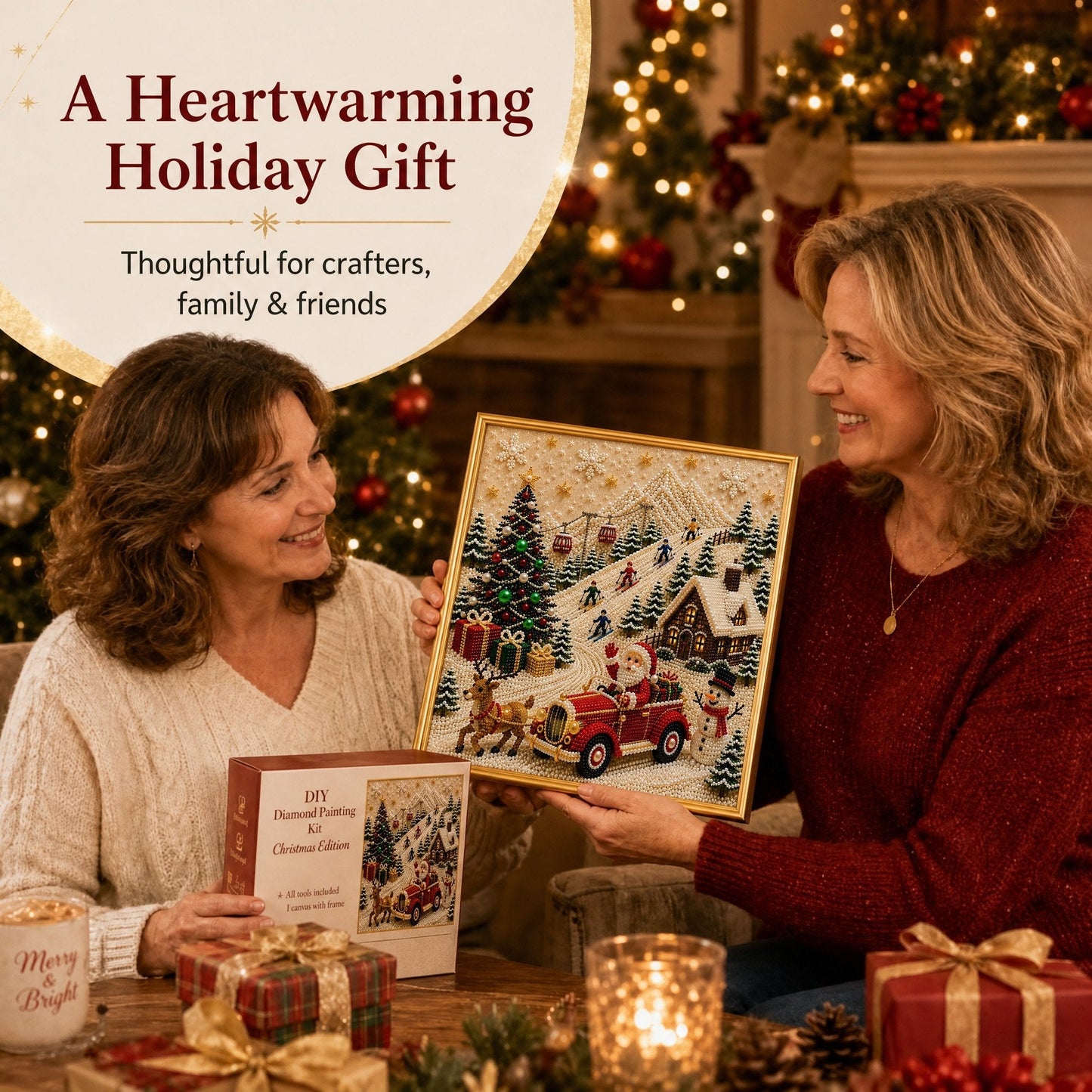 Christmas Pearl Art DIY Kit