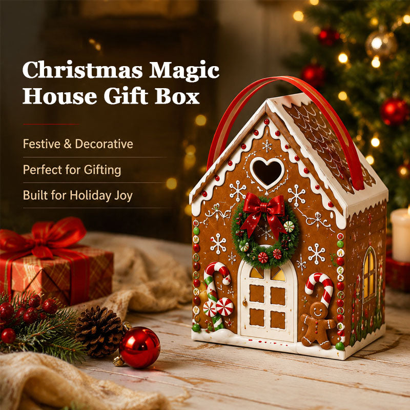Christmas Magic House Gift Box