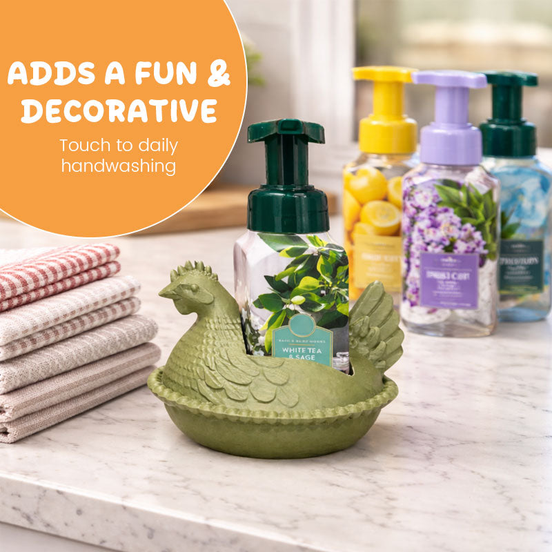 Farmhouse Chicken Soap Holder