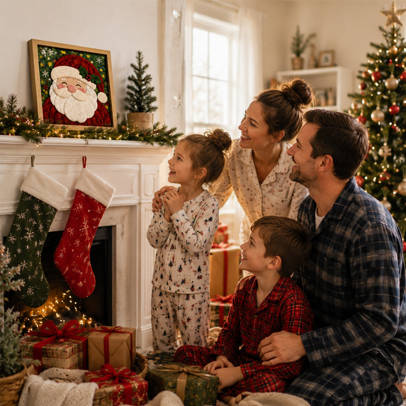 DIY Christmas Fabric Art Kit