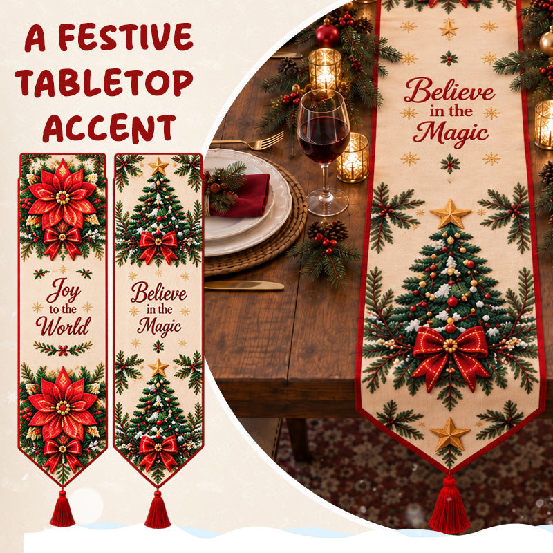 DIY Christmas Diamond Painting Table Runner
