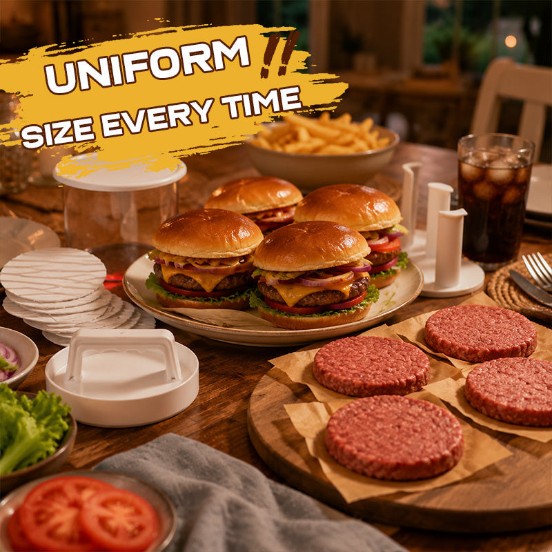 Perfect Patty Burger Press & Storage System