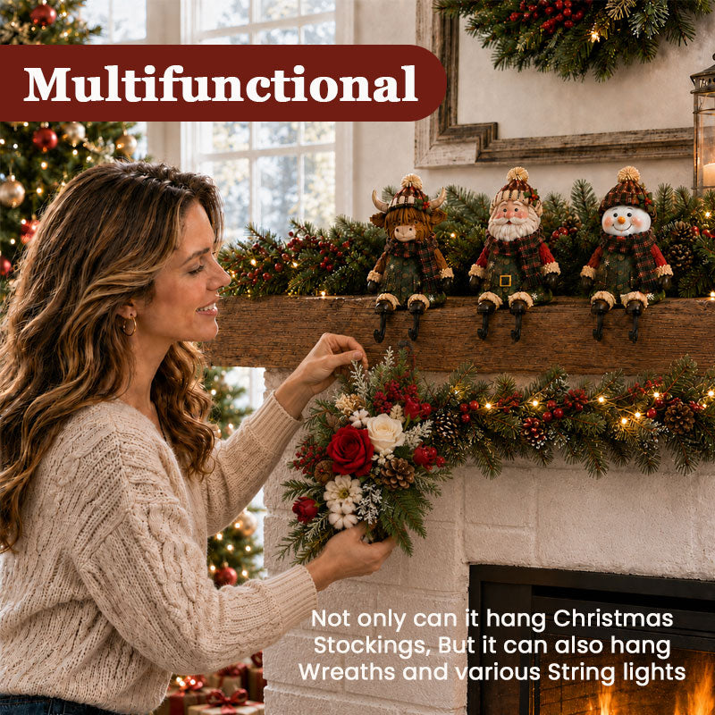 Christmas Stocking Holder Shelf Sitters