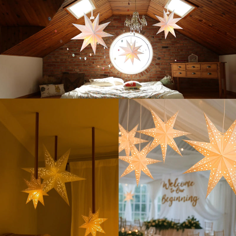 Starry Christmas Hanging Lights