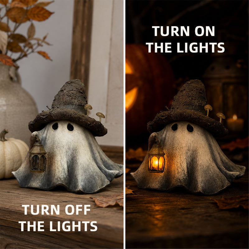 Witchy Ghost Lantern