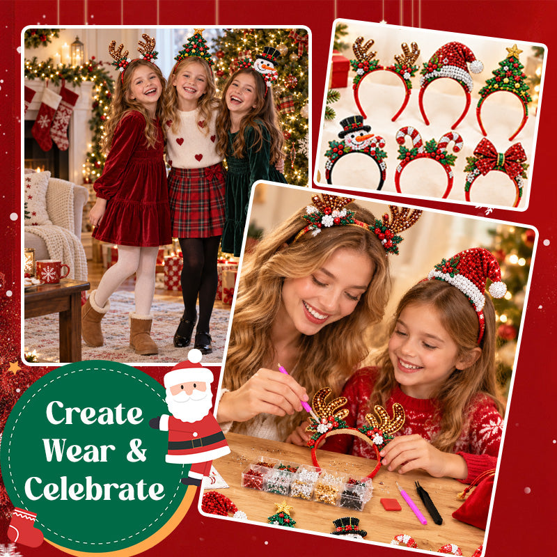 DIY Christmas Headband Kit