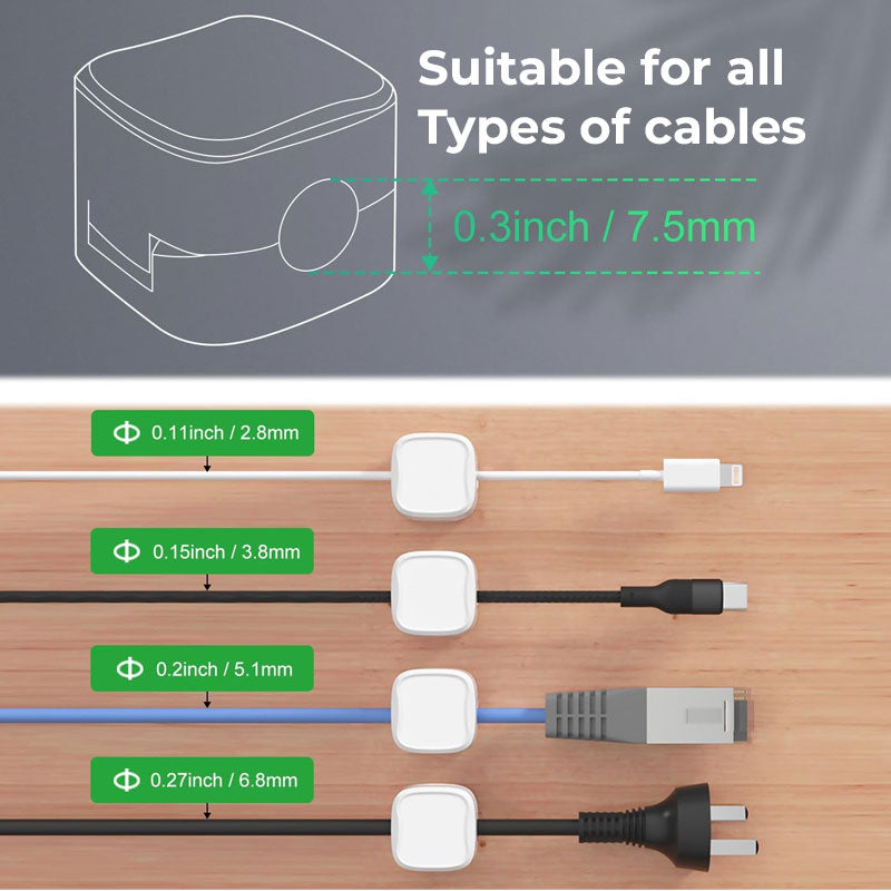 Magnetic Cable Organizer