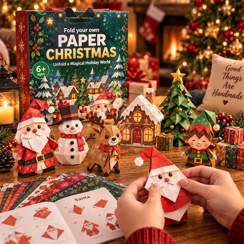 Fold Your Own Paper Christmas