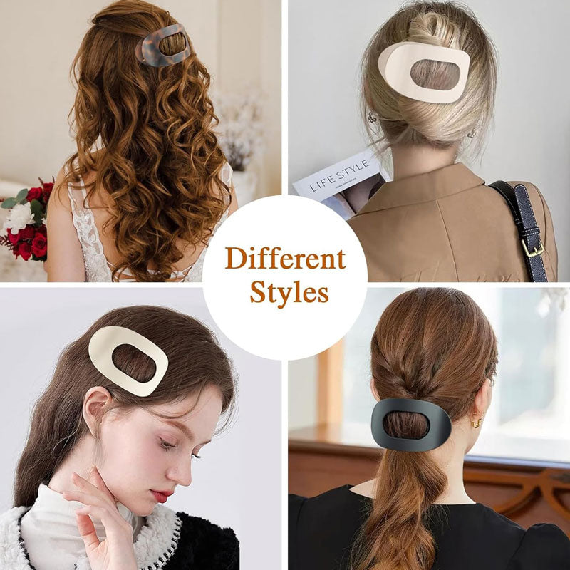 Oval hairpin