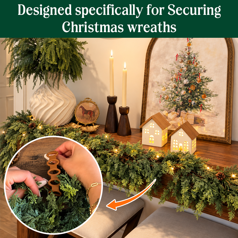 Adjustable Christmas Garland & Wreath Fasteners