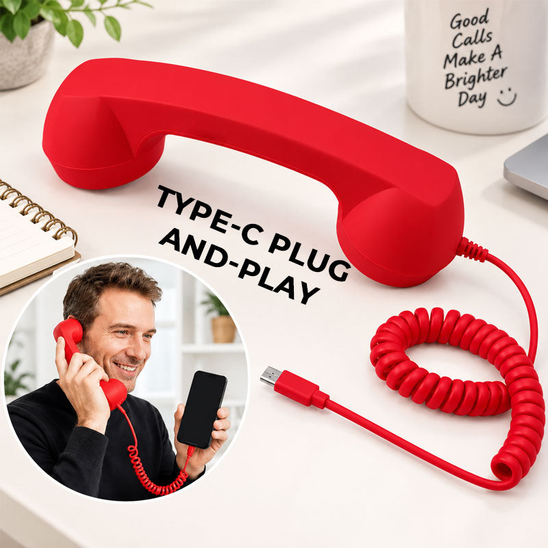 Retro Phone Handset for Smartphones
