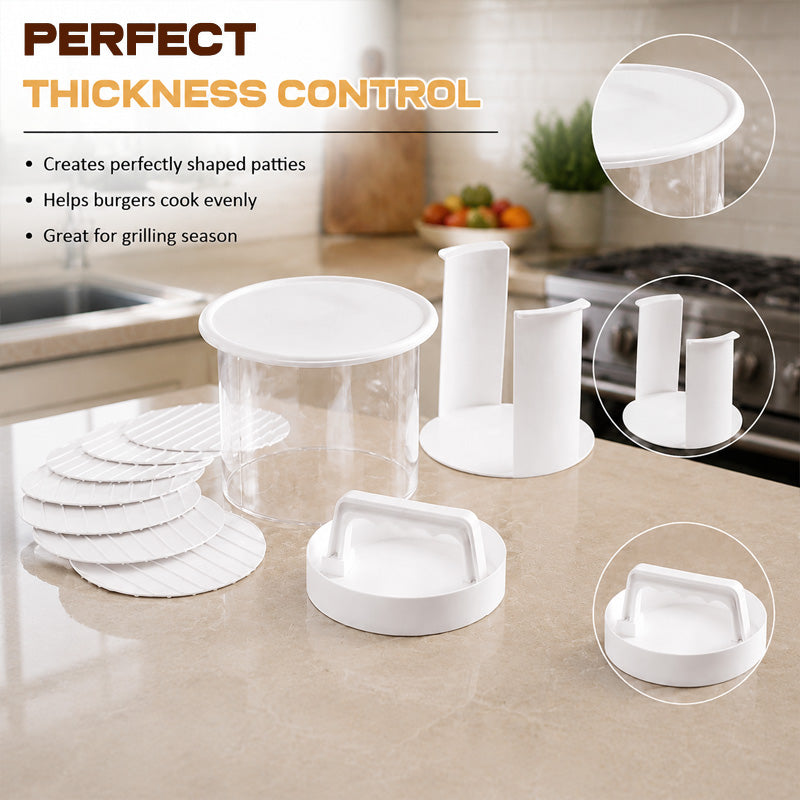 Perfect Patty Burger Press & Storage System
