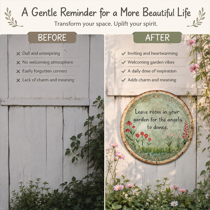 Garden Blessing Wall Sign