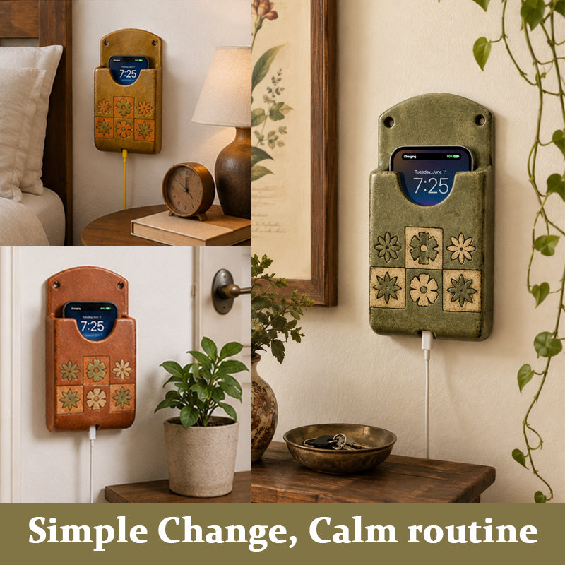 Wall-Mounted Phone Pocket