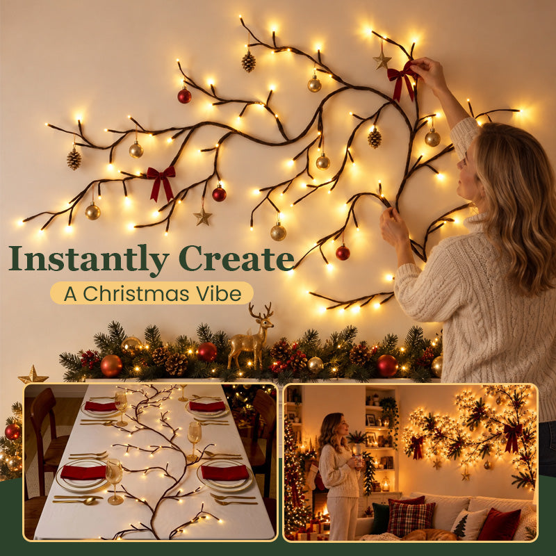 Flexible Lighted Branch Wall Decor