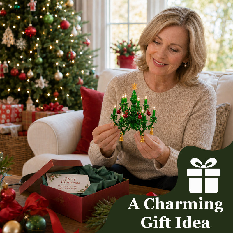 Vintage Christmas Tree Plug-In Night Light