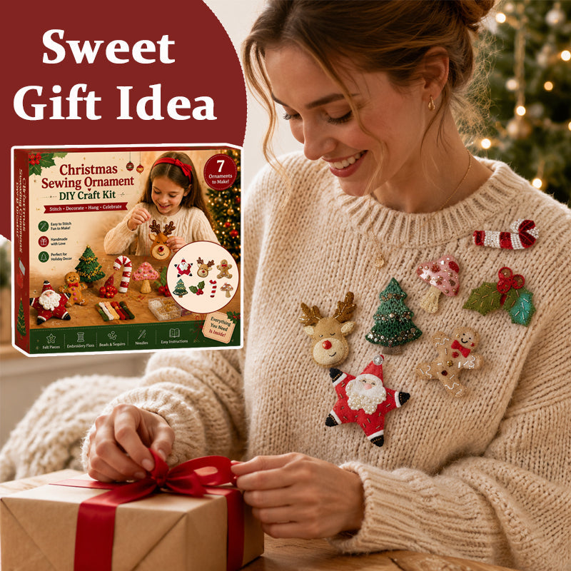 Handmade Christmas Brooch Pins DIY Kit
