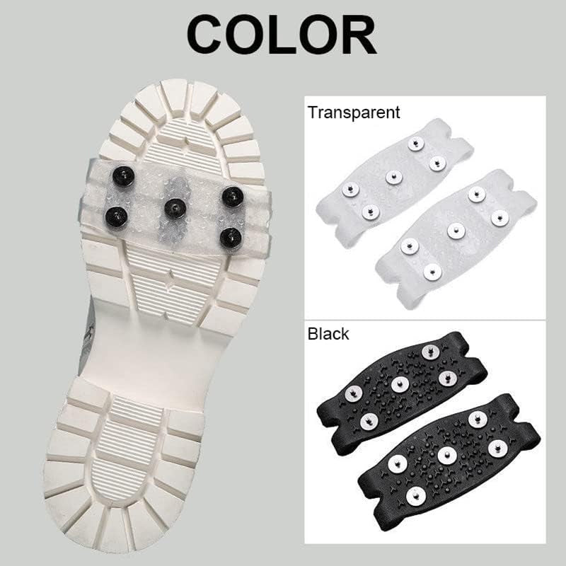 Manganese steel nail elastic shoe cover