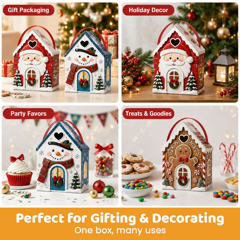 Christmas House Gift Boxes