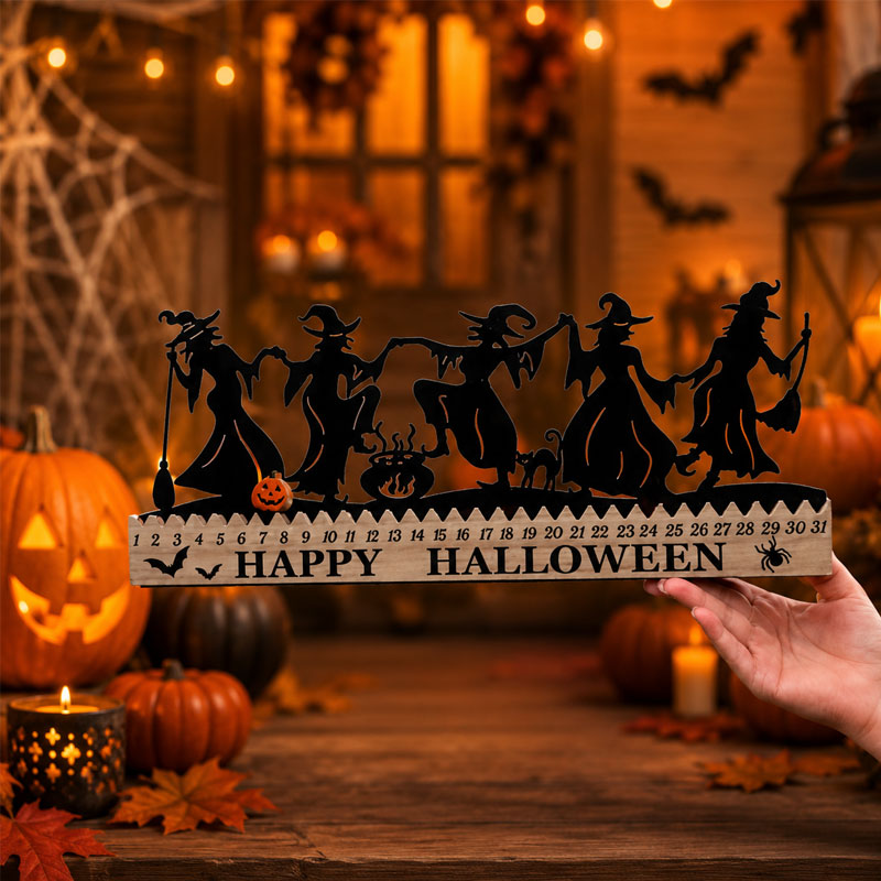Spooky 31-Day Countdown Halloween Decor